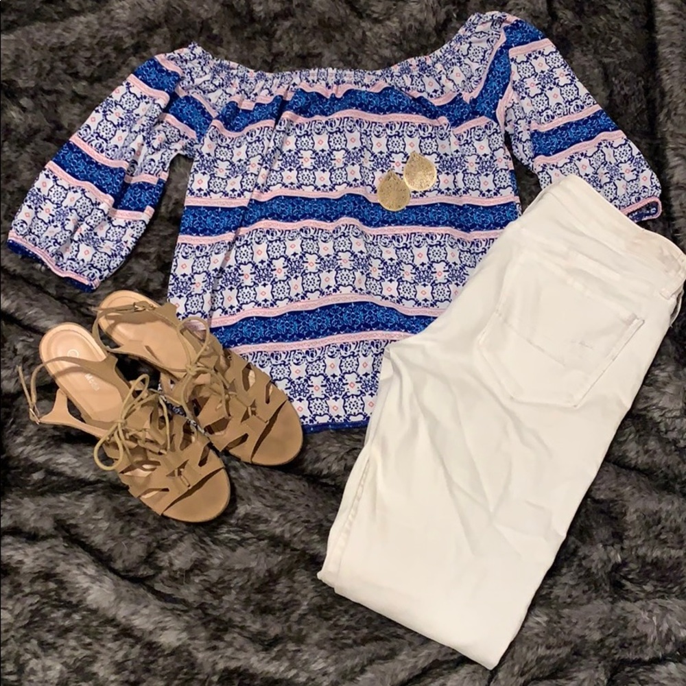 Agaci off the shoulder top